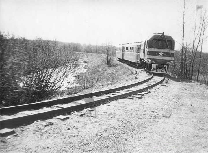 Иркутская детская железная дорога (Иркутская ДЖД) 1974 г.